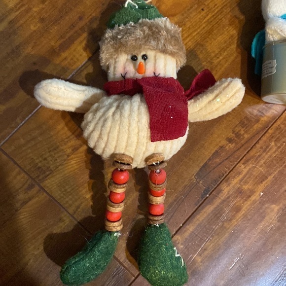 5 soft plush Snowman Christmas tree ornaments and Christmas‎ tree ornament - Picture 2 of 10